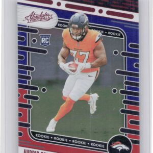2024 Absolute Audric Estime Red and Blue RC 193 Broncos