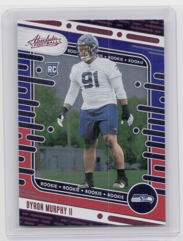 2024 Absolute Byron Murphy II Red and Blue RC #116 Seahawks
