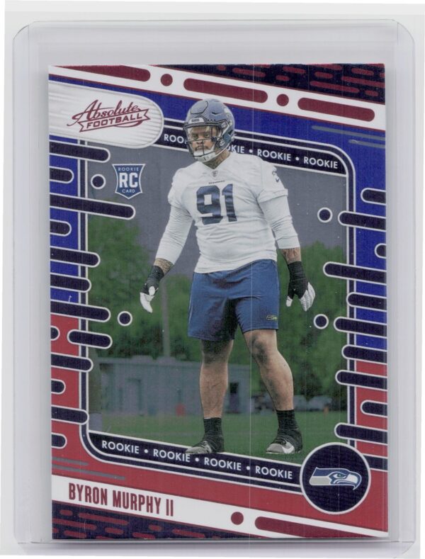 2024 Absolute Byron Murphy II Red and Blue RC #116 Seahawks