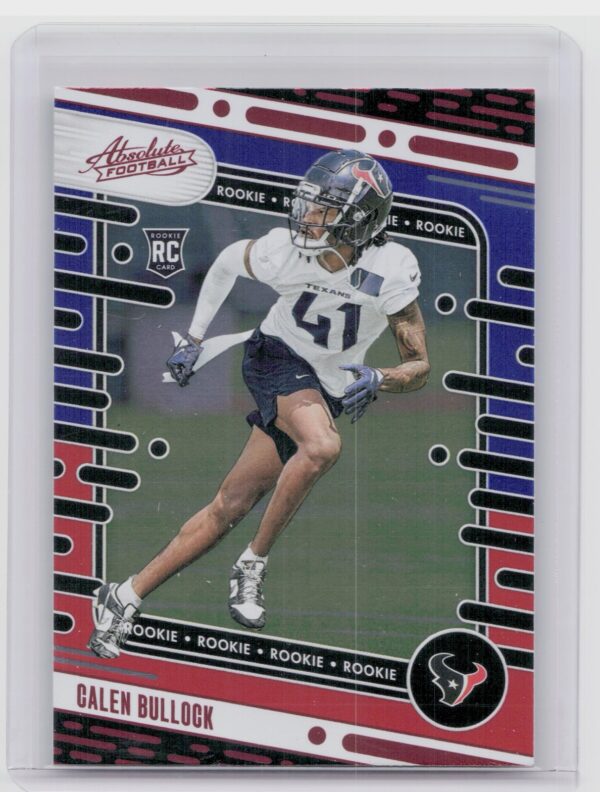 2024 Absolute Calen Bullock Red and Blue RC #165 Texans