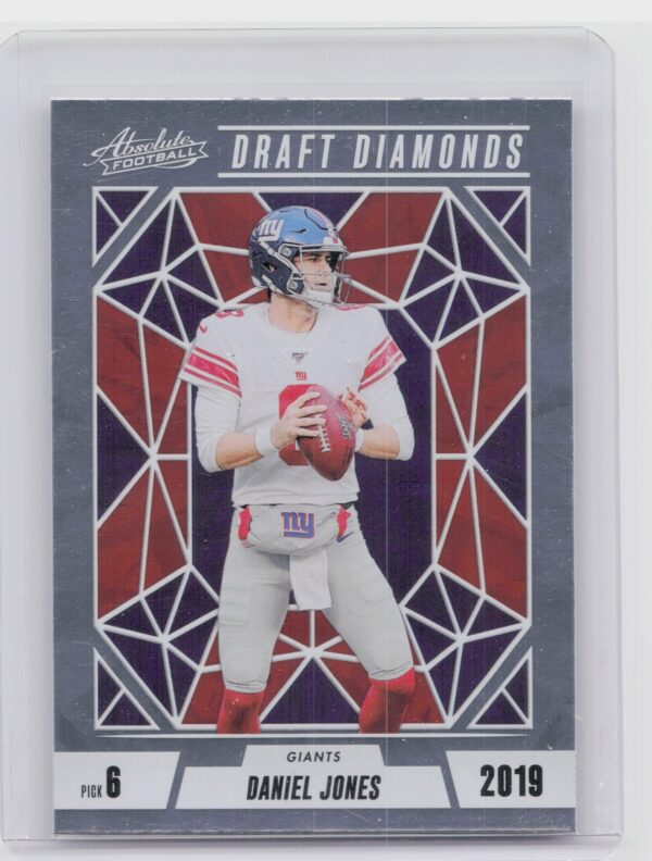 2024 Absolute Daniel Jones Draft Diamonds DD-DJS Giants