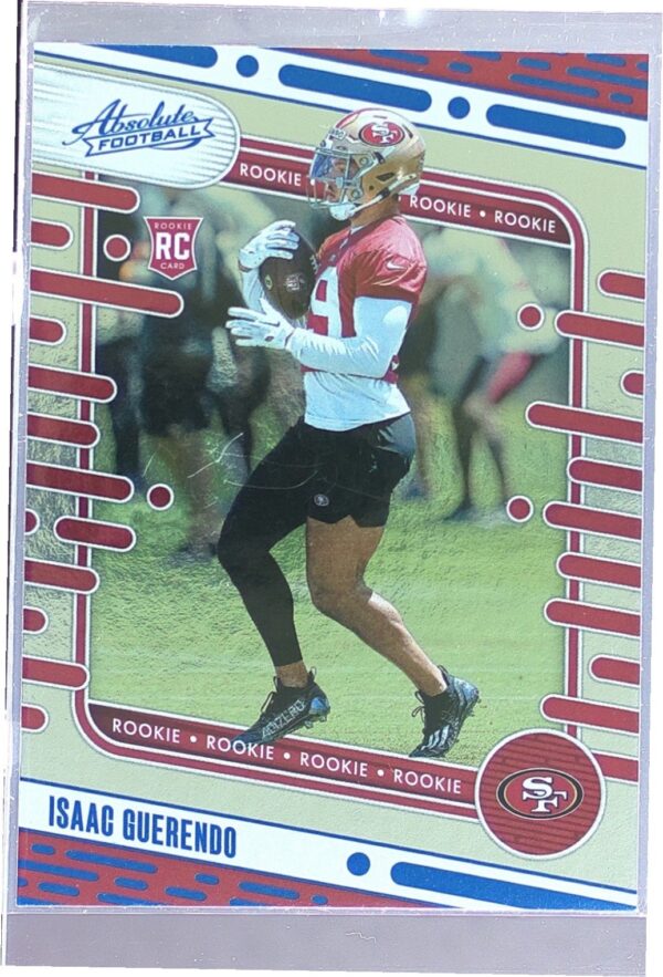 2024 Absolute Isaac Guerendo Blue RC #189 49ers