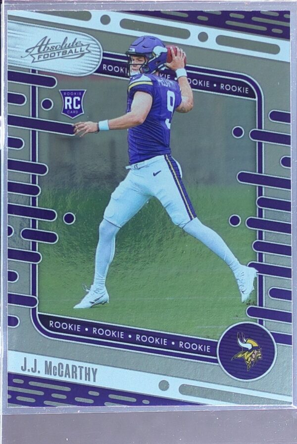 2024 Absolute J.J. McCarthy Retail RC #110 Vikings
