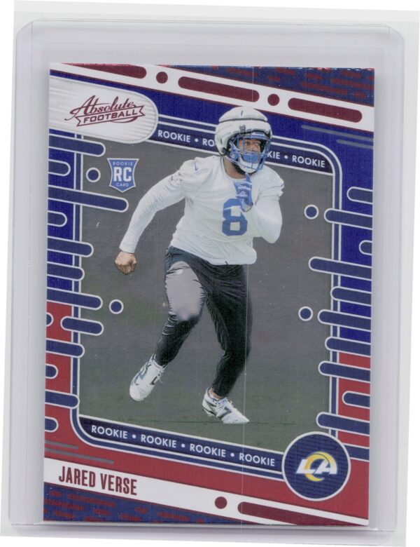 2024 Absolute Jared Verse Red and Blue RC 119 Rams