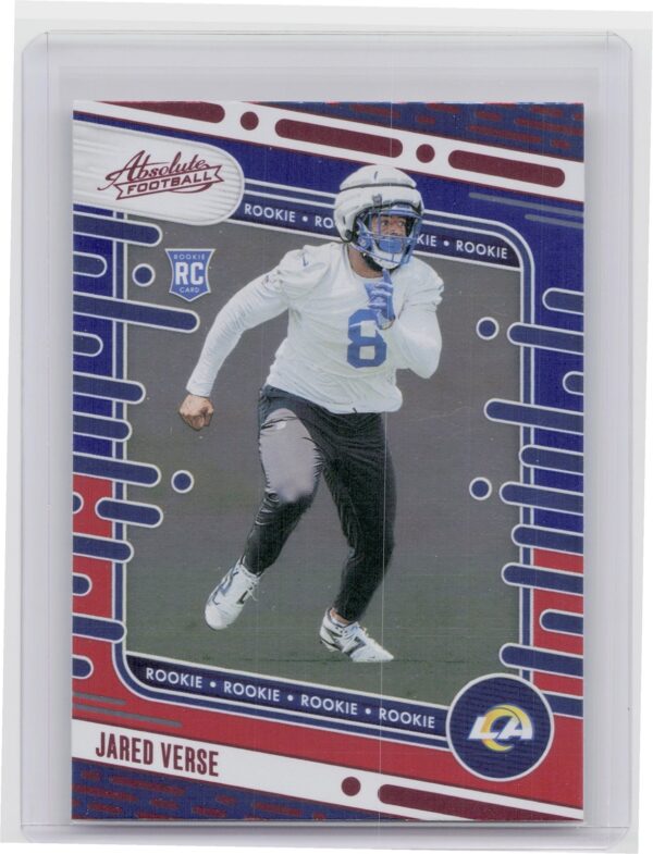 2024 Absolute Jared Verse Red and Blue RC 119 Rams