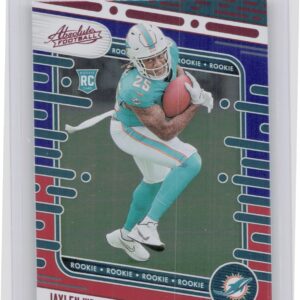 2024 Absolute Jaylen Wright Red and Blue RC #183 Dolphins