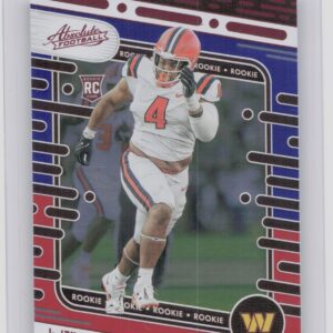 2024 Absolute Jer'Zhan Newton Red and Blue RC 136 Commanders