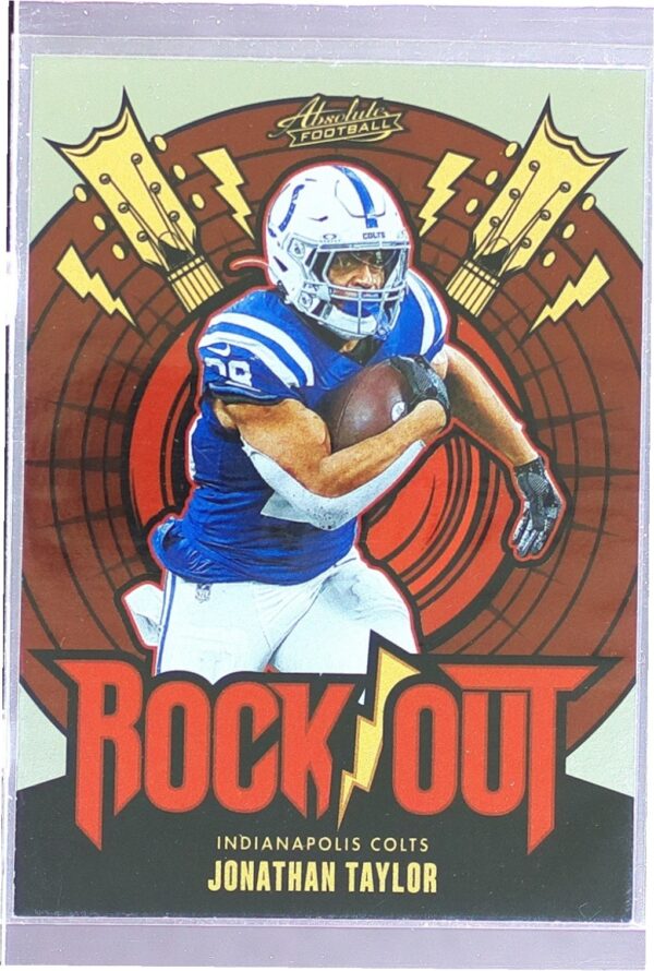 2024 Absolute Jonathan Taylor #RO-JTR Colts Rock Out