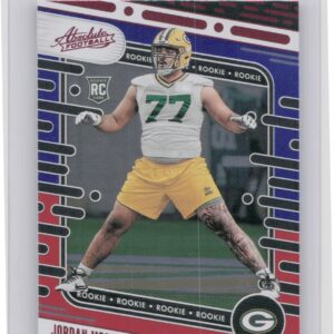 2024 Absolute Jordan Morgan Red and Blue RC 125 Packers
