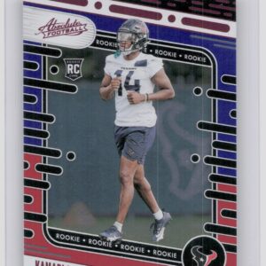 2024 Absolute Kamari Lassiter Red and Blue RC 142 Texans