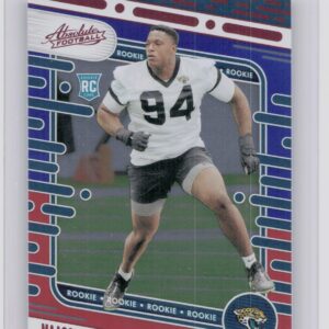2024 Absolute Maason Smith Red and Blue RC 148 Jaguars