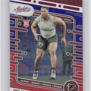 2024 Absolute Ruke Orhorhoro Red and Blue RC #135 Falcons