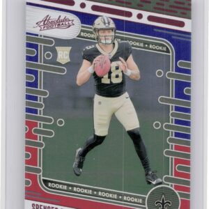 2024 Absolute Spencer Rattler RC Red and Blue 194 Saints