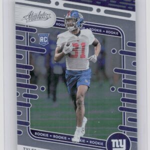 2024 Absolute Tyler Nubin RC 147 Giants