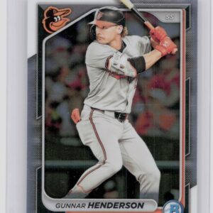 2024 Bowman Chrome Gunnar Henderson #9 Orioles