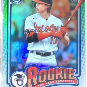 2024 Bowman Heston Kjerstad RC #ROY-14 Orioles Rookie of the Year Favorites