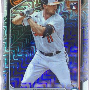 2024 Bowman Jordan Westburg Chrome Mojo Refractors RC #42 Orioles