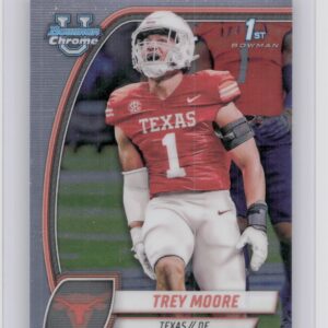 2024 Bowman University Chrome 1st Bowman Trey Moore #178 Texas