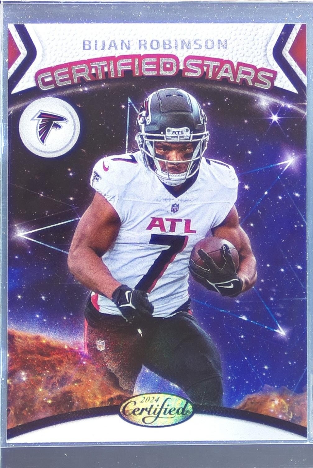 2024 Certified Bijan Robinson #15 Falcons Certified Stars