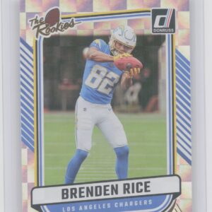 2024 Donruss Brenden Rice TR-28 Chargers The Rookies