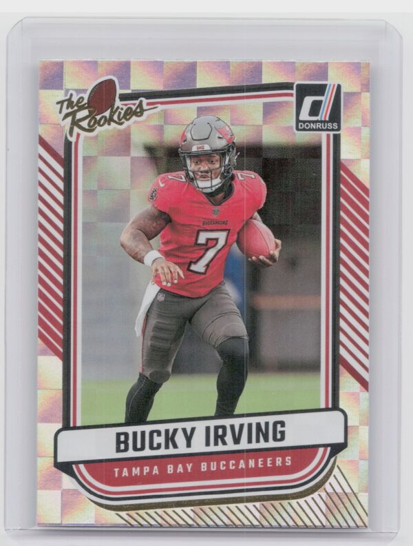 2024 Donruss Bucky Irving TR-18 Buccaneers The Rookies