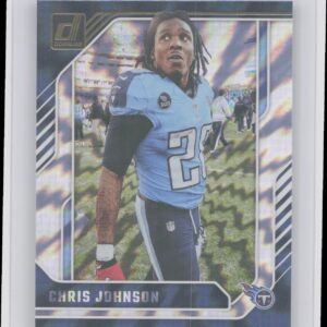 2024 Donruss Chris Johnson 5 Titans Legend Series