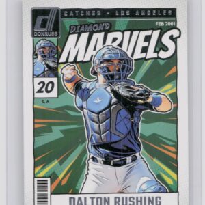 2024 Donruss Dalton Rushing #19 Dodgers Diamond Marvels
