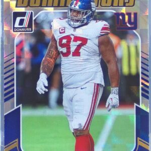 2024 Donruss Dexter Lawrence #18 Giants Dominators