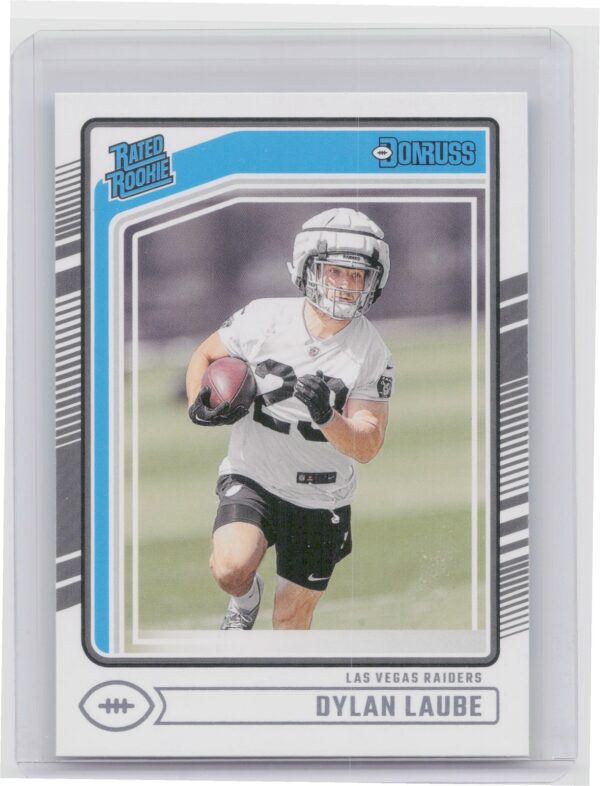 2024 Donruss Dylan Laube RC 372 Raiders
