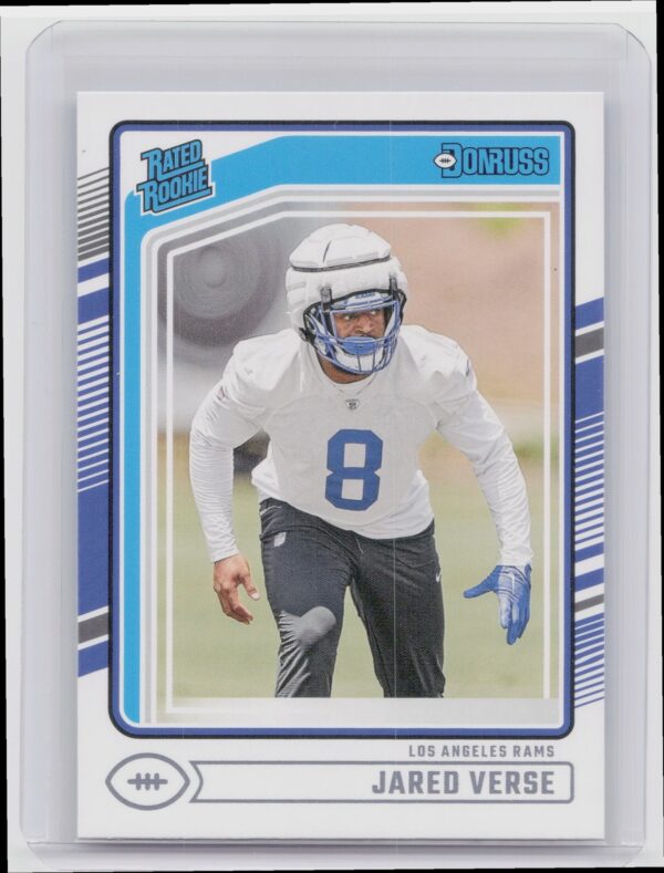2024 Donruss Jared Verse Rated Rookie RC 341 Rams