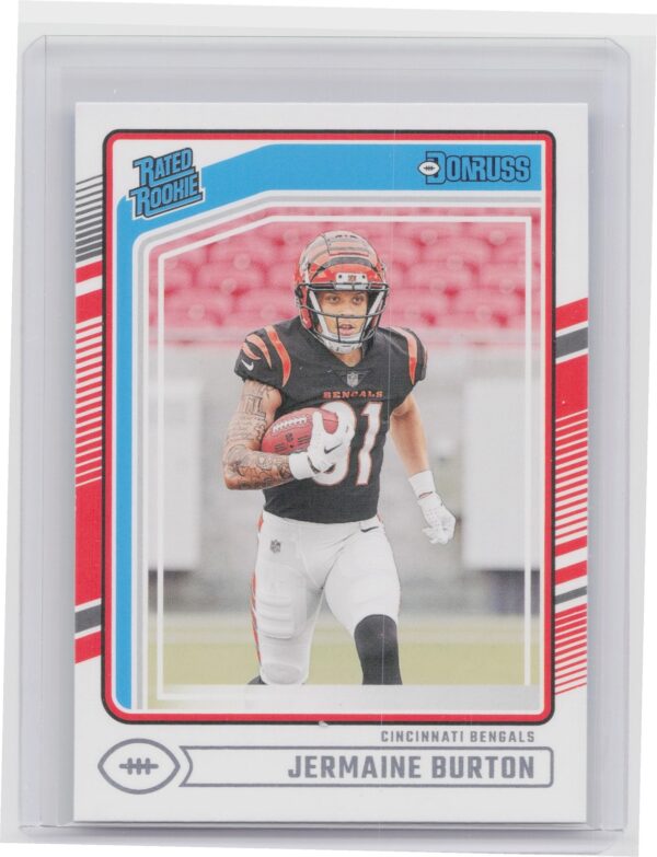 2024 Donruss Jermaine Burton RC 368 Bengals
