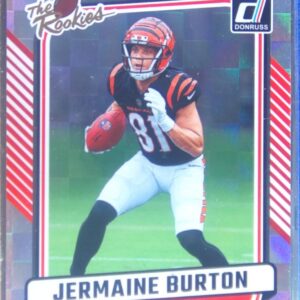 2024 Donruss Jermaine Burton RC #TR-31 Bengals The Rookies