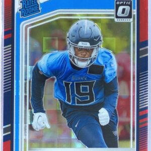 2024 Donruss Jha'Quan Jackson Optic Rated Rookies Preview Red Pandora RC 396