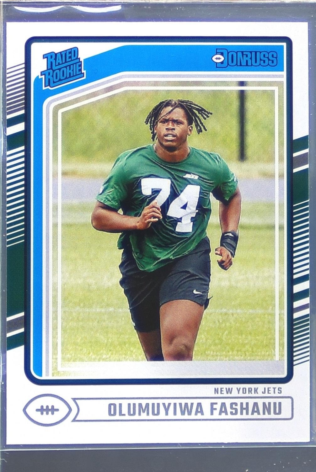 2024 Donruss Olumuyiwa Fashanu RC #330 Jets