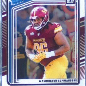 2024 Donruss Optic Jer'Zhan Newton RC #252 Commanders