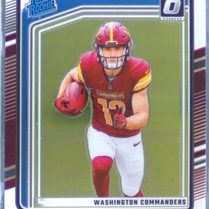 2024 Donruss Optic Luke McCaffrey RC #268 Commanders