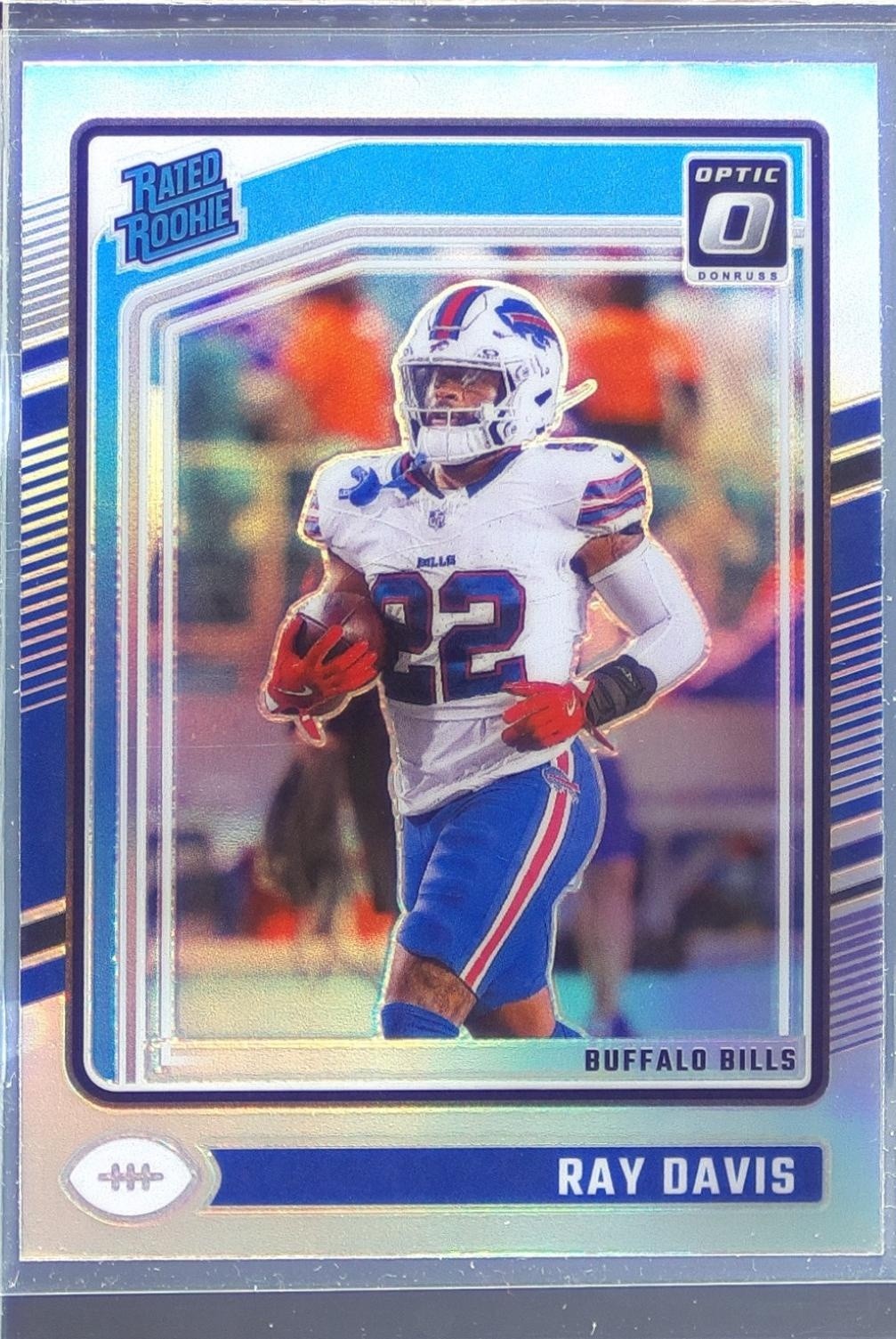 2024 Donruss Optic Ray Davis Holo RC #283 Bills