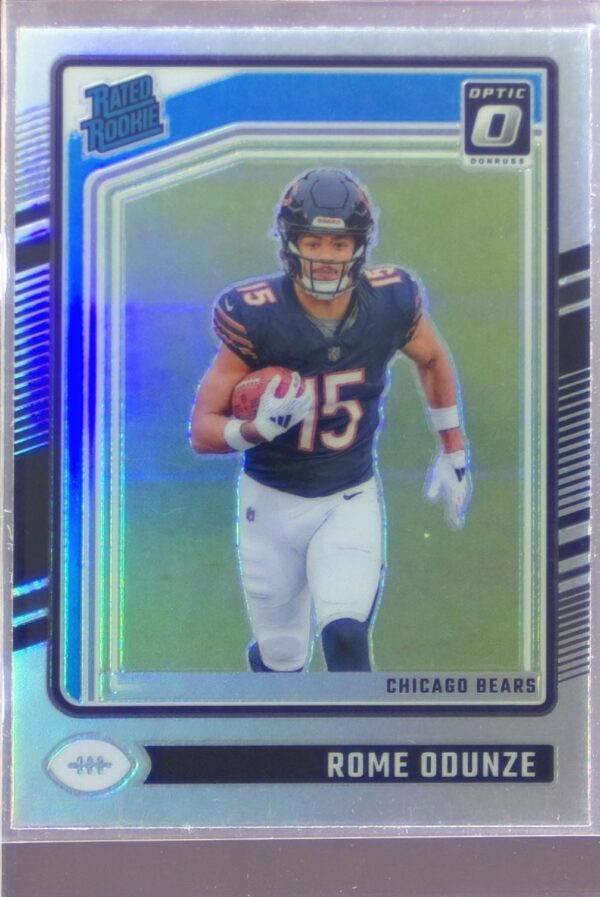 2024 Donruss Optic Rome Odunze Holo RC #286 Bears
