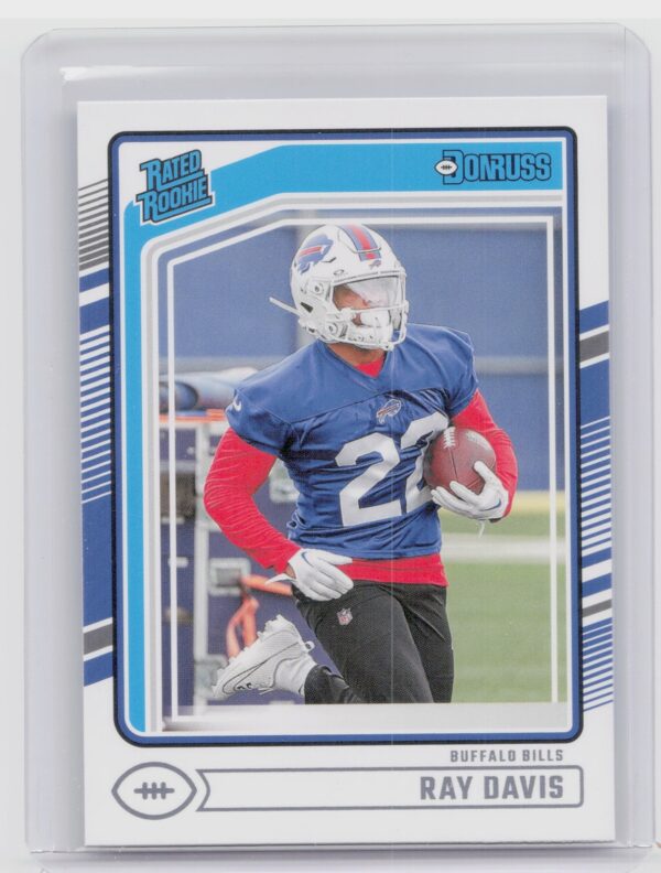 2024 Donruss Ray Davis RC 316 Bills