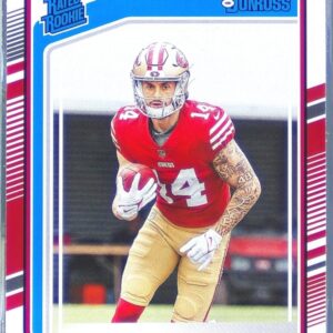 2024 Donruss Ricky Pearsall RC #318 49ers