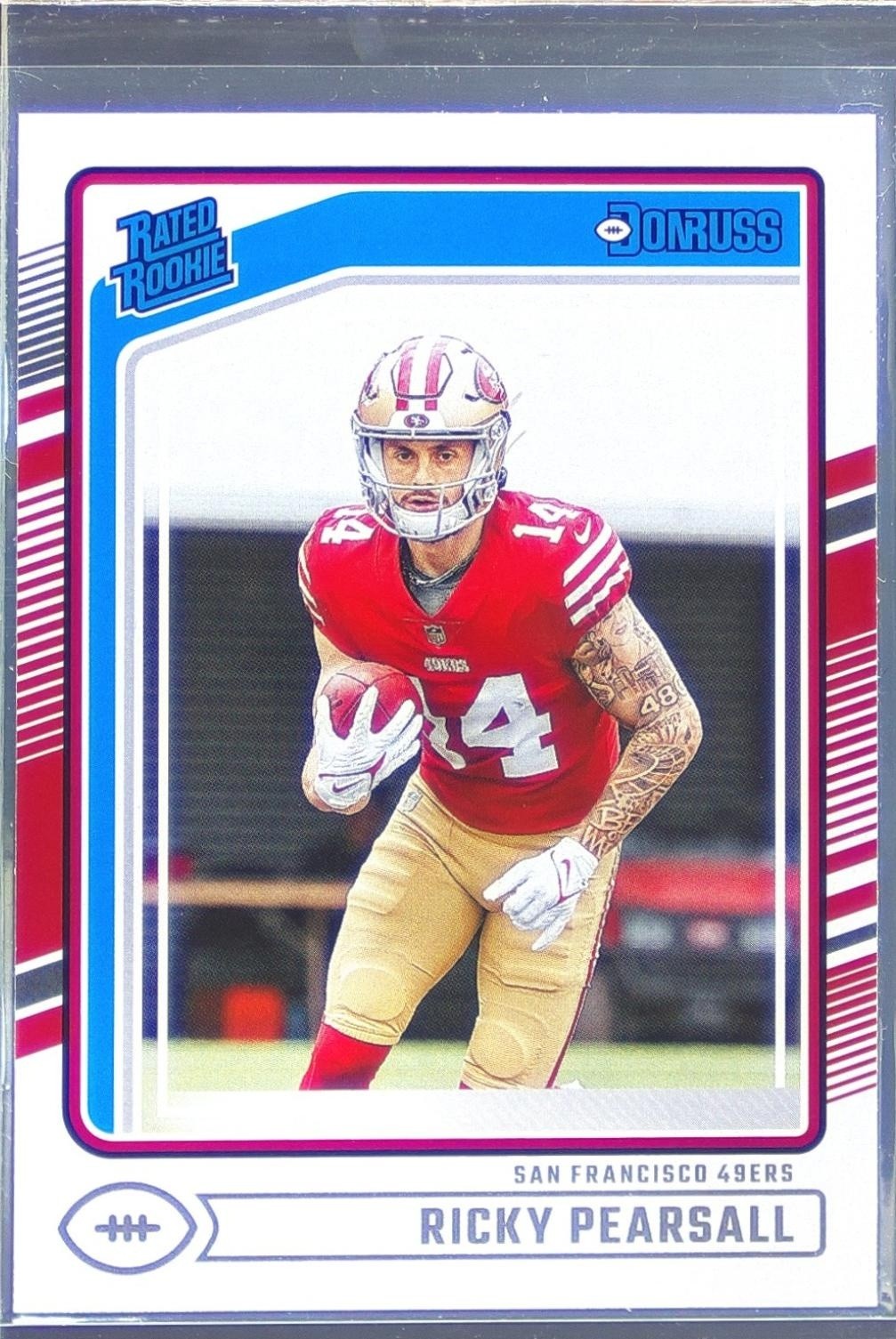 2024 Donruss Ricky Pearsall RC #318 49ers