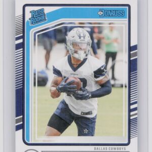 2024 Donruss Ryan Flournoy RC 356 Cowboys