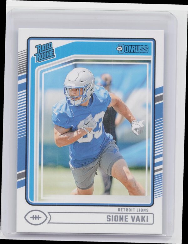 2024 Donruss Sione Vaki RC 332 Lions