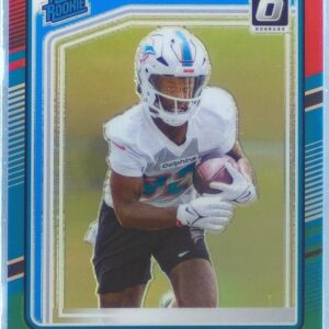2024 Donruss Tahj Washington Rated Rookies Preview Red and Green 346 Dolphins