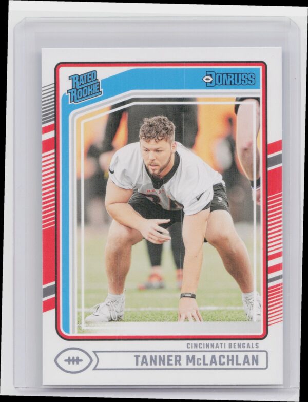 2024 Donruss Tanner McLachlan RC 324 Bengals