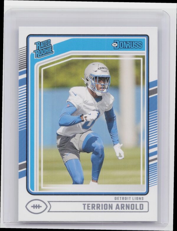 2024 Donruss Terrion Arnold RC 371 Lions