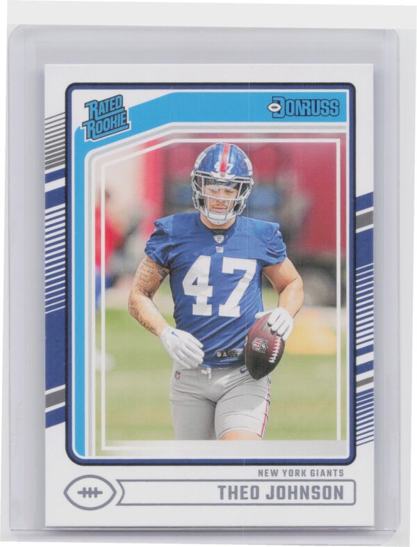 2024 Donruss Theo Johnson RC 357 Giants
