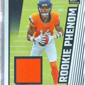 2024 Donruss Troy Franklin JSY RC RPJ-TFN Broncos Rookie Phenom Jerseys