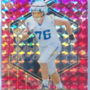 2024 Mosaic Joe Alt Mosaic Camo Pink RC #305 Chargers