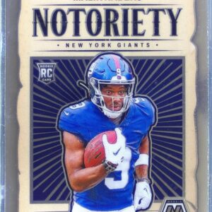 2024 Mosaic Malik Nabers RC #23 Giants Notoriety